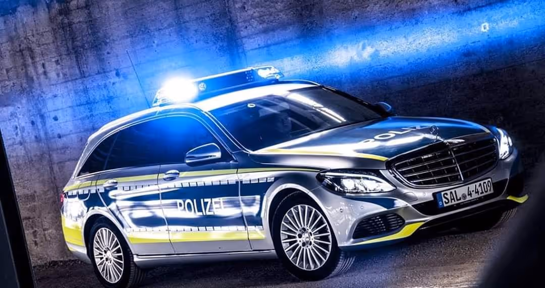 Polizei im Einsatz
